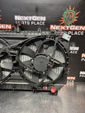 2010 CAMARO SS RADIATOR CONDENSER FAN ASSEMBLY MANUAL TRANSMISSION OEM #1184