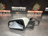 2015 FORD MUSTANG GT LH DRIVER SIDE VIEW MIRROR WHITE OEM #1250