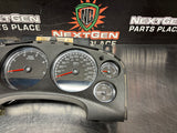 2011 GMC SIERRA 2500 DIESEL INSTRUMENT CLUSTER W BEZEL OEM #1200