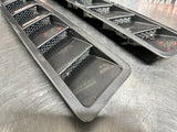 2013 FORD MUSTANG GT HOOD VENT LOUVERS PAIR GREY OEM #1177