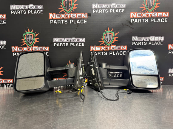 2013 GMC SIERRA 2500HD TOW MIRRORS OEM #800