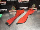 04-06 PONTIAC GTO CENTER CONSOLE TRIM PANELS RED OEM #1167