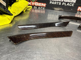 10-14 CADILLAC CTS-V SAPELE MIDNIGHT INSTRUMENT PANEL DASH TRIM 20821364 #1233