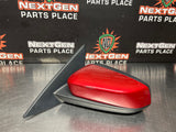2012 FORD MUSTANG GT LH DRIVER SIDE VIEW MIRROR CANDY RED OEM #928