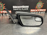 2011 FORD MUSTANG GT RH PASSENGER SIDE VIEW MIRROR SILVER OEM #863