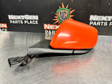 2015 FORD MUSTANG GT LH DRIVER SIDE VIEW MIRROR COMPETITION ORANGE OEM #688