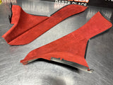 04-06 PONTIAC GTO CENTER CONSOLE TRIM PANELS RED OEM #1191