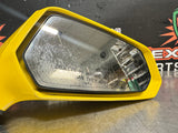 10-15 CAMARO SS RH PASSENGER SIDE MIRROR RALLY YELLOW OEM #1006