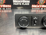 2011 GMC SIERRA 2500 SLT HEADLIGHT TRANSFER CASE SWITCH OEM 25810643 #1047
