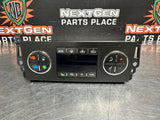 2008 CHEVY SILVERADO 2509HD AC HEATER CLIMATE CONTROL 25869947 OEM #1037