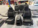 2005 - 2007 FORD F250 F350 CREW CAB HARLEY DAVIDSON FULL LEATHER INTERIOR #929