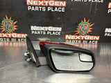 2014 FORD MUSTANG GT RH PASSENGER SIDE HEATED VIEW RED MIRROR OEM #1290