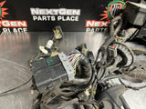 2012 FORD F250 6.7 DIESEL UNDER-HOOD ENGINE BAY HARNESS AND FUSE BOX OEM #1002