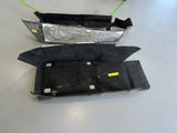 2005 C6 CORVETTE FRONT CARPET DRIVER AND PASSENGER BLCK OEM #1110