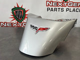 05 - 13 C6 CORVETTE CONVERTIBLE SILVER CENTER CONSOLE WATERFALL 15238075 #296