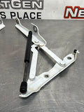 2014 CAMARO SS TRUNK HINGES WHITE OEM #341