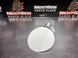 2011 FORD MUSTANG GT FUEL DOOR GAS LID TANK COVER WHITE OEM #1111