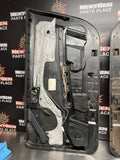 2011 FORD MUSTANG GT BLACK INTERIOR DOOR PANELS BLUE STITCH OEM #793