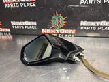 10-15 CAMARO SS LH DRIVER SIDE MIRROR BLCK OEM #1586