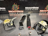 2012 CADILLAC CTS-V REAR SEAT BELTS OEM #1592