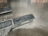 2005 FORD F250 HARLEY EDITION FENDER EMBLEMS OEM #929