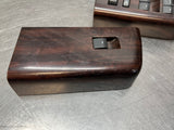 2008 FORD F350 LH & RH FRONT AND REAR DOOR WOODGRAIN WINDOW SWITCH SET OEM #1003