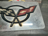 97- 04 C5 CORVETTE EXHAUST FILLER PLATE METAL OEM #781