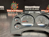 2008 GMC SIERRA 1500 GAS INSTRUMENT CLUSTER W BEZEL 25861677 OEM #917