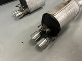 10-13 C6 CORVETTE GRAND SPORT NPP AXLE BACK MUFFLERS #1038
