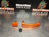 2011 CAMARO SS RIGHT FRONT PASSENGER EXTERIOR DOOR HANDLE ORANGE OEM #951