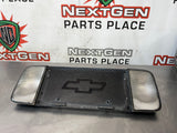 97-04 C5 CORVETTE REAR LICENSE PLATE HOLDER BACK UP REVERSE LIGHT 16524094 #569