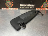 2019 FORD MUSTANG GT LH DRIVER SIDE SUN VISOR OEM #1228