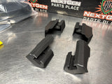 11-14 MUSTANG GT DRIVER/PASSENGER SEAT TRACK COVERS OEM #1343