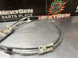 2008 C6 CORVETTE E-BRAKE CABLES WITH BRACKET OEM #1266