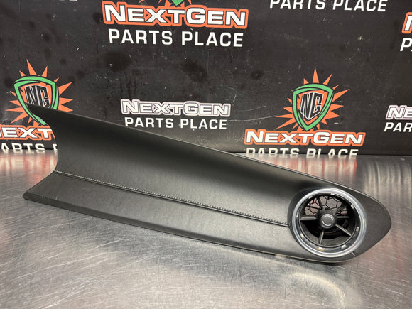 2018 CAMARO SS PASSENGER DASH TRIM COVER BEZEL GRAY STITCH OEM 84124221 #1041