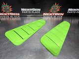 2014 FORD MUSTANG GT EXTERIOR REAR WINDOW LOUVERS GOTTA HAVE IT GREEN OEM #1291