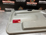 2004 FORD F250 FRONT LH DRIVER DOOR PANEL GREY W/ CARBON FIBER OEM #944