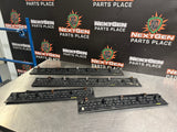 2005 FORD F250 CREW CAB FRONT & REAR DOOR SILL SCUFF PLATE PANELS OEM #929