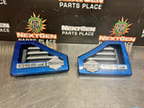 08 09 10 FORD F350 DIESEL 6.4 A/T HARLEY DAVIDSON FENDER EMBLEMS RH /LH OEM #941
