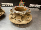 2012 GMC SIERRA FRONT BRAKE HUB ROTOR SPACER ADAPTERS 8 LUG 25807435 OEM #1172