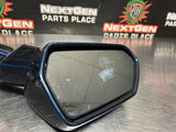2018 CAMARO SS LH DRIVER SIDE VIEW MIRROR BLUE OEM #796