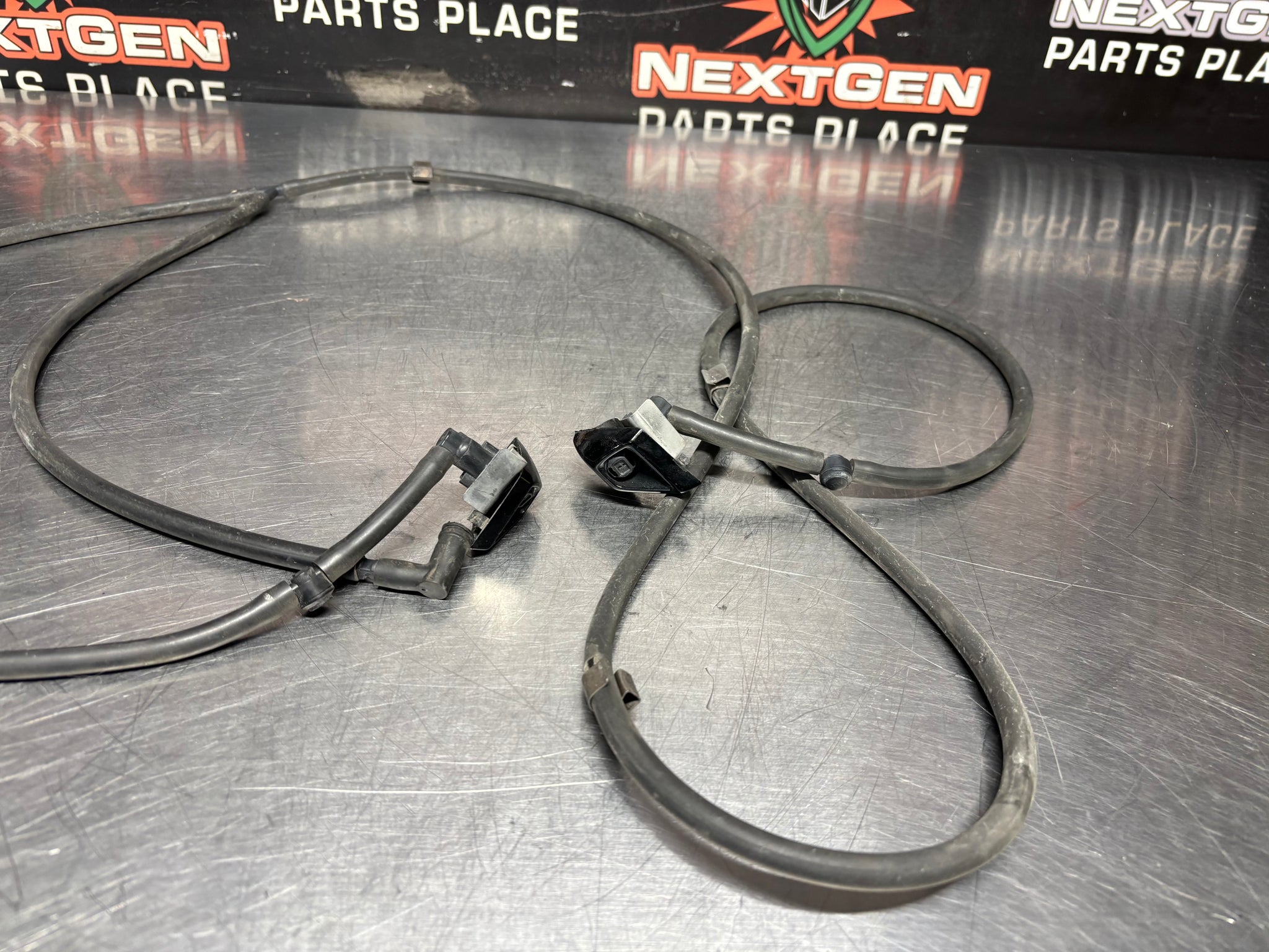 2014 CADILLAC CTS-V COUPE HEADLIGHT SPRAYER NOZZLES W LINES