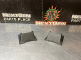 2007 FORD F250 F350 EXT CAB SEAT TRACK COVERS OEM #1296