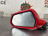 2017 CAMARO SS LH DRIVER SIDE VIEW MIRROR RED HOT OEM 23390528 #668