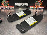 2015 FORD MUSTANG GT SUN VISORS OEM #1092