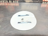 2015 FORD MUSTANG GT FUEL DOOR GAS LID TANK COVER WHITE OEM #1535