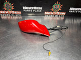 2007 C6 CORVETTE PASSENGER RH SIDE MIRROR VICTORY RED OEM #1255