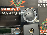 2009 FORD F250 HARLEY RADIO BEZEL CLIMATE CONTROL GLOSS BLK TRIM #830