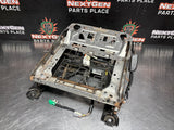 11-14 FORD MUSTANG LH DRIVER POWER SEAT TRACK OEM #1176