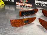 2011 CHEVY SILVERADO 2500HD CREW CAB WOOD POWER WINDOW SWITCHES OEM #1304